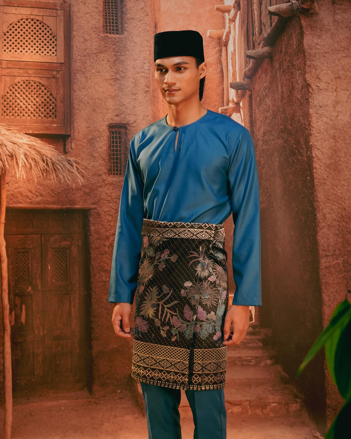 Purnama Instant Sampin Adult - Purple & Blue