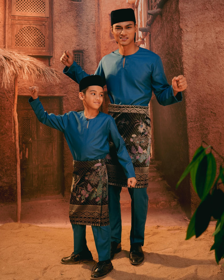 Purnama Instant Sampin Adult - Purple & Blue