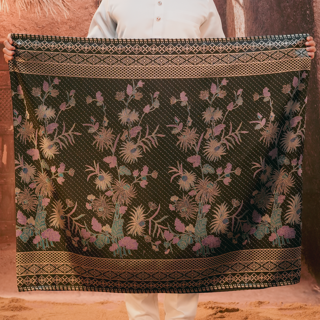 Purnama Original Sampin Adult - Purple & Blue