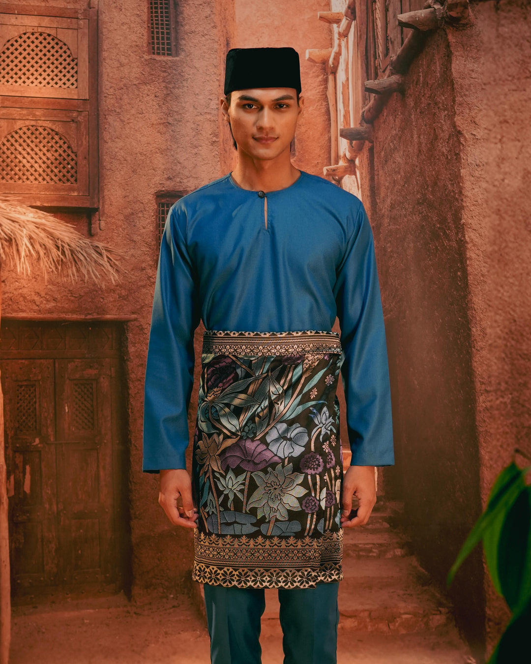 Rimba Hijau Instant Sampin Adult - Blue & Purple