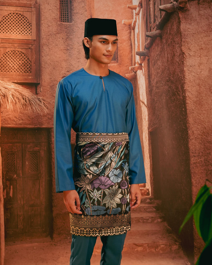 Rimba Hijau Instant Sampin Adult - Blue & Purple