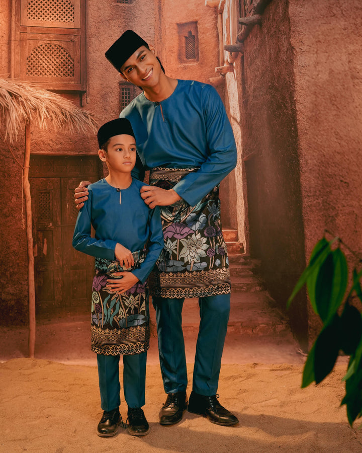 Rimba Hijau Instant Sampin Adult - Blue & Purple