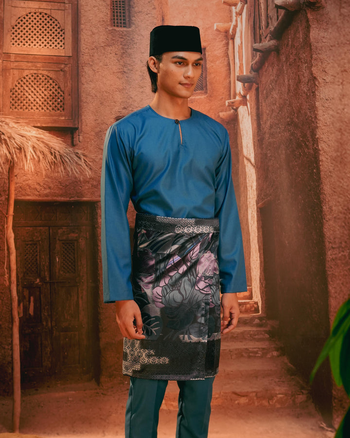 Leka Pantai Instant Sampin Adult - Blue & Purple