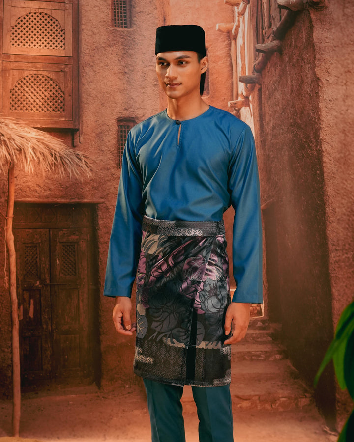 Leka Pantai Instant Sampin Adult - Blue & Purple