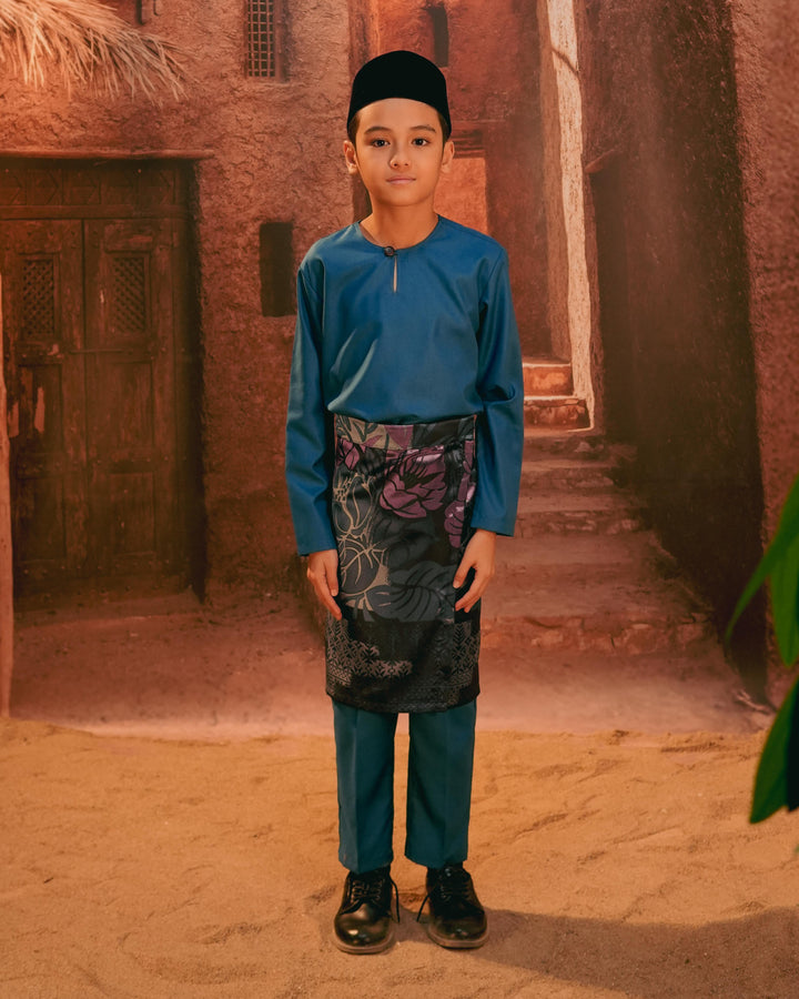 Leka Pantai Instant Sampin Kid - Blue & Purple