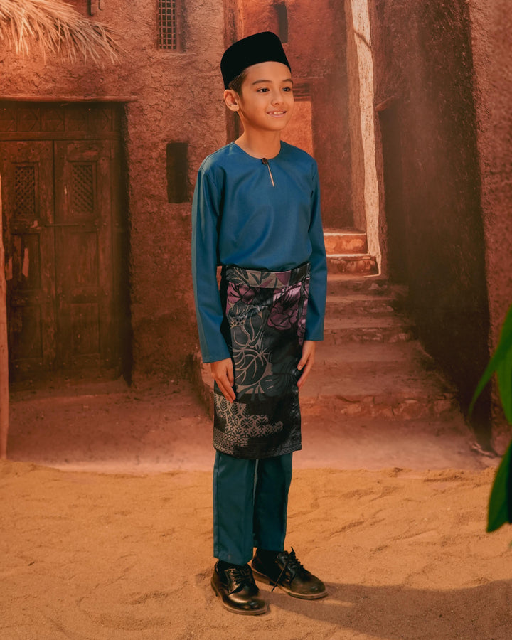 Leka Pantai Instant Sampin Kid - Blue & Purple