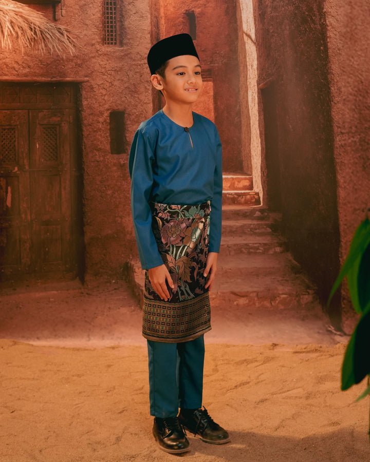 Bunga Raya Instant Sampin Kid - Blue & Purple