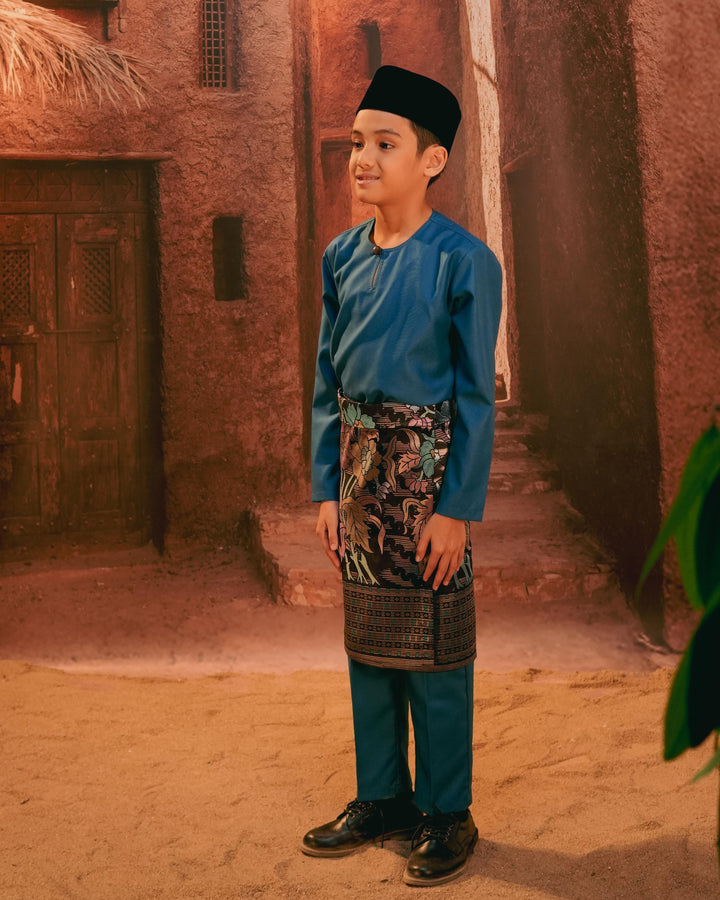 Bunga Raya Instant Sampin Kid - Blue & Purple