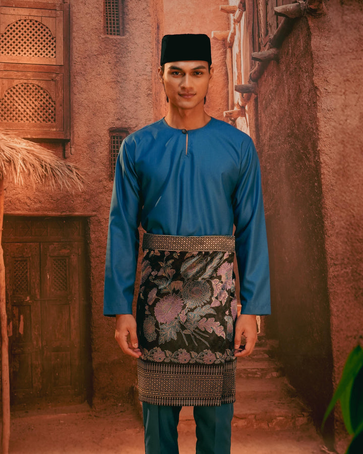 Kekwa Warisan Instant Sampin Adult - Purple & Blue