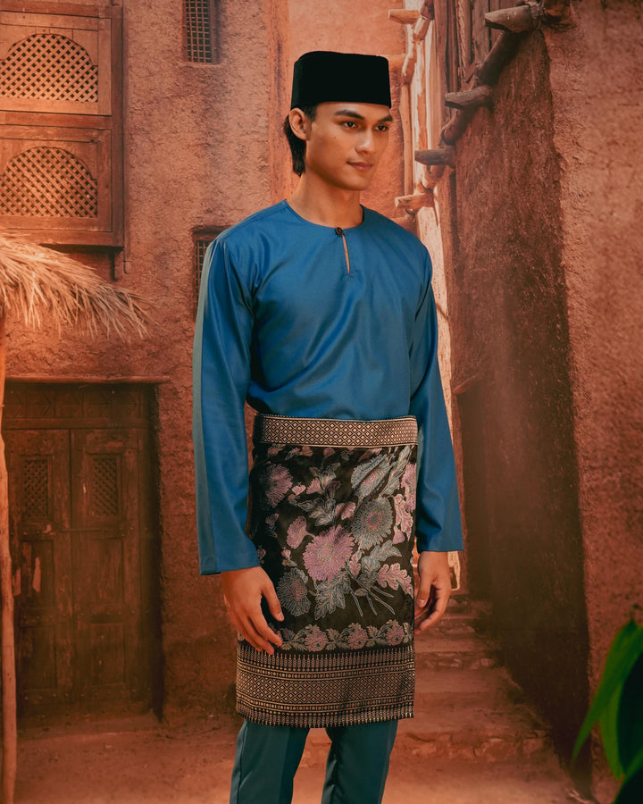 Kekwa Warisan Instant Sampin Adult - Purple & Blue