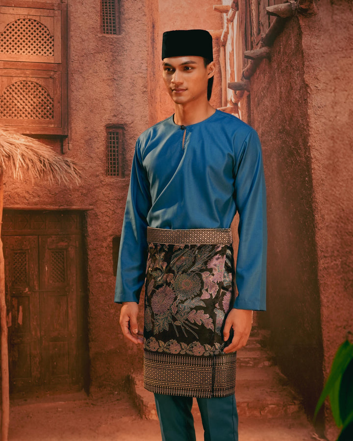 Kekwa Warisan Instant Sampin Adult - Purple & Blue