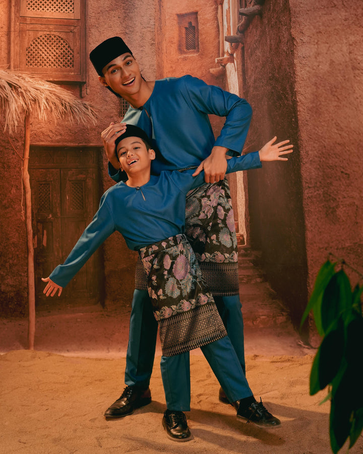 Kekwa Warisan Instant Sampin Adult - Purple & Blue