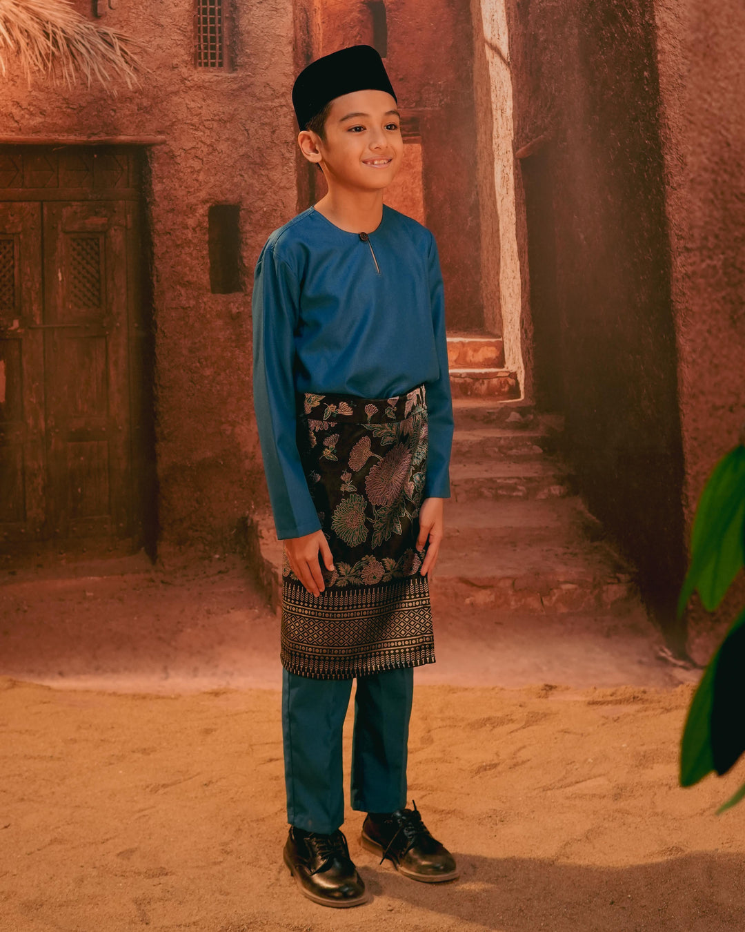 Kekwa Warisan Instant Sampin Kid - Purple & Blue