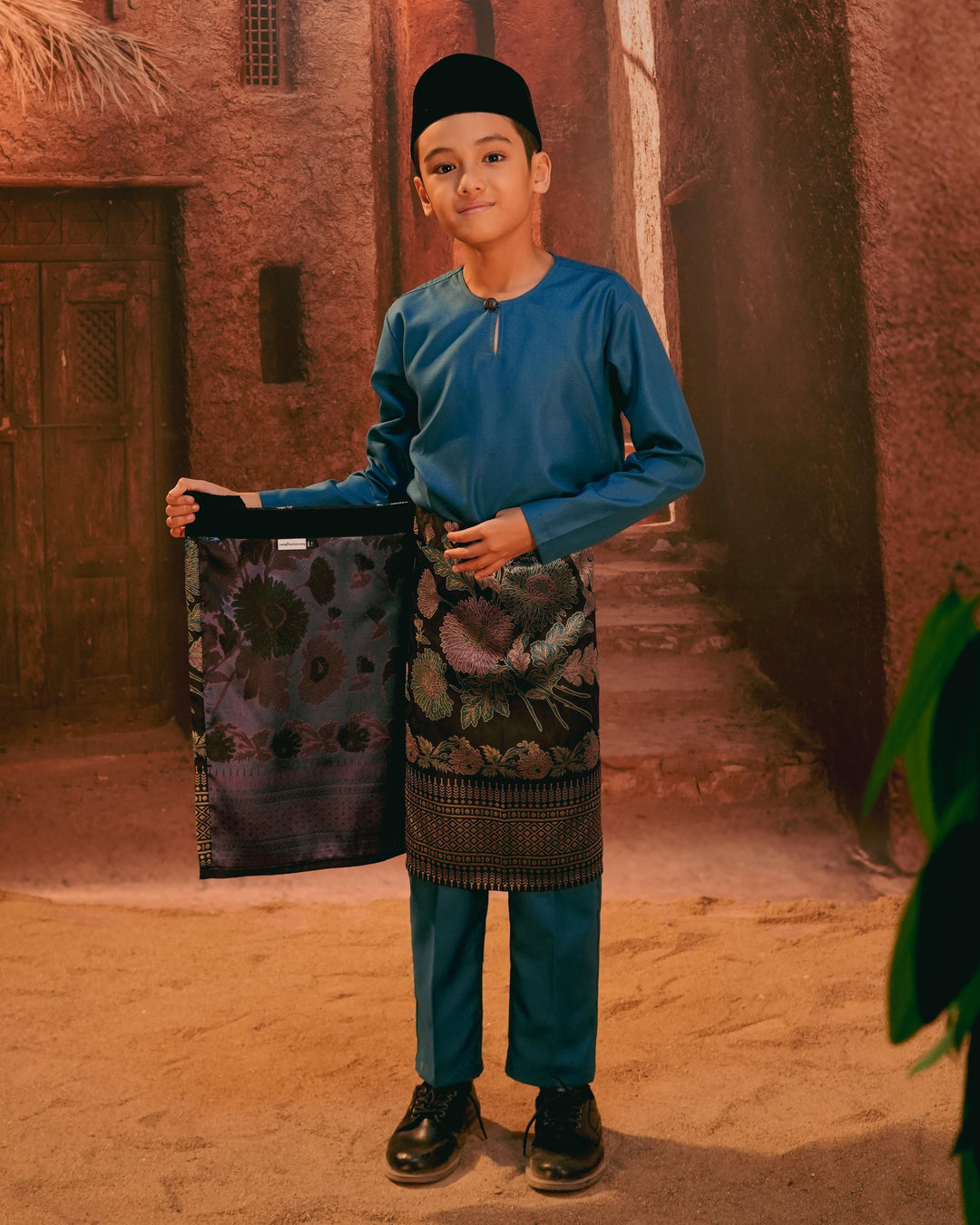 Kekwa Warisan Instant Sampin Kid - Purple & Blue