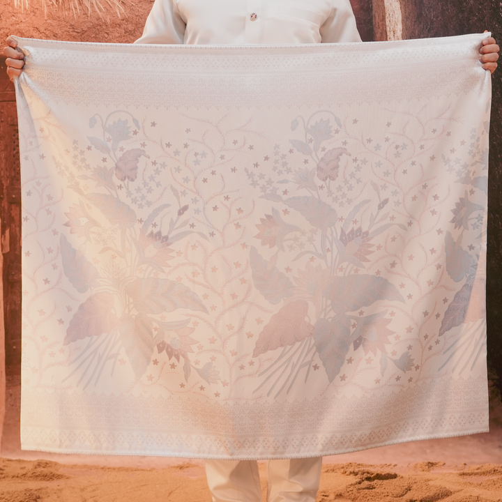 Bunga Seri Original Sampin Adult - Soft Blue & Purple