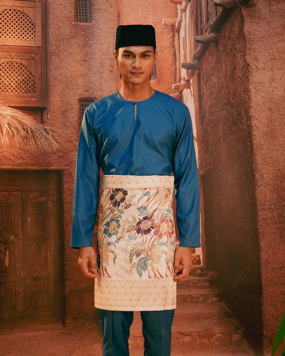 Bunga Raya Instant Sampin Adult - Offwhite & Mix