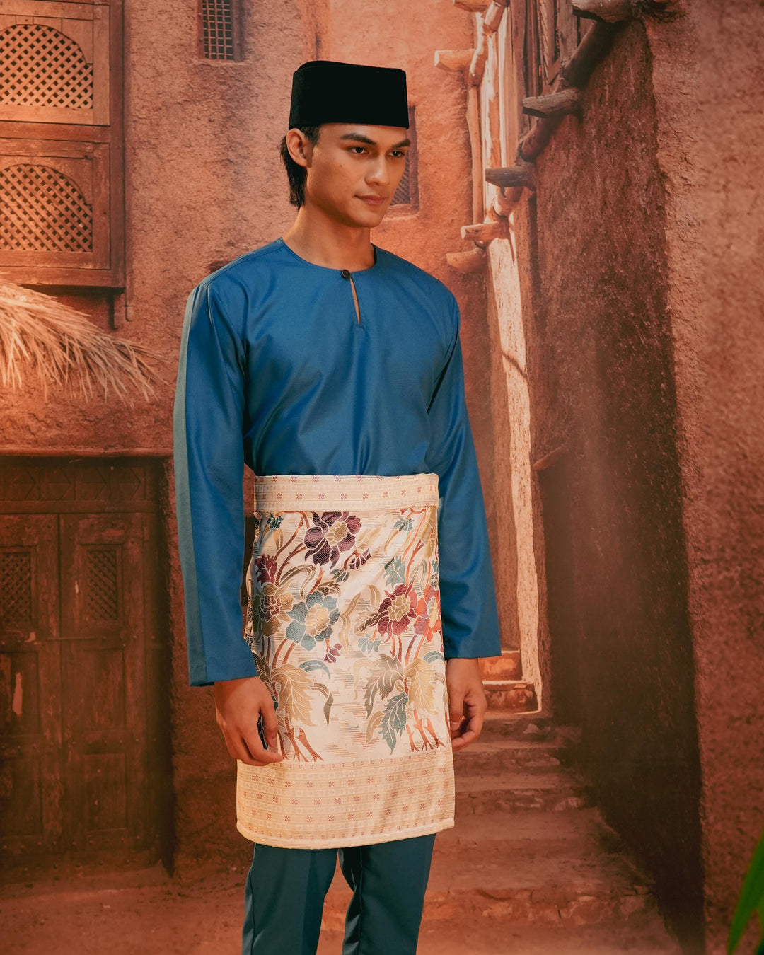 Bunga Raya Instant Sampin Adult - Offwhite & Mix