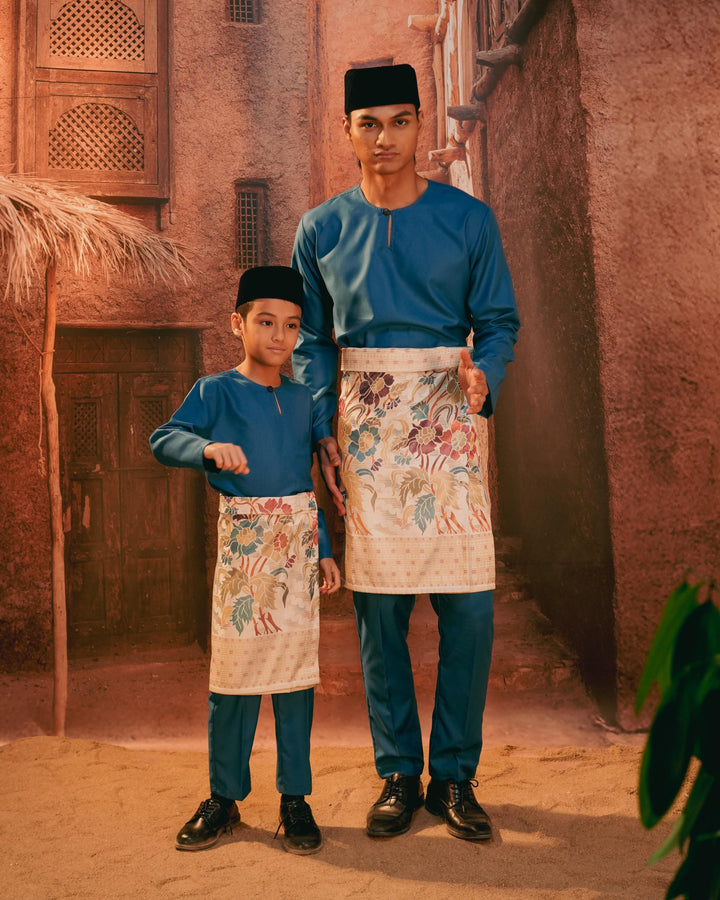 Bunga Raya Instant Sampin Kid - Offwhite & Mix