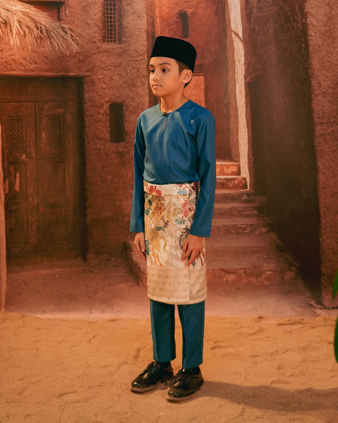 Bunga Raya Instant Sampin Kid - Offwhite & Mix