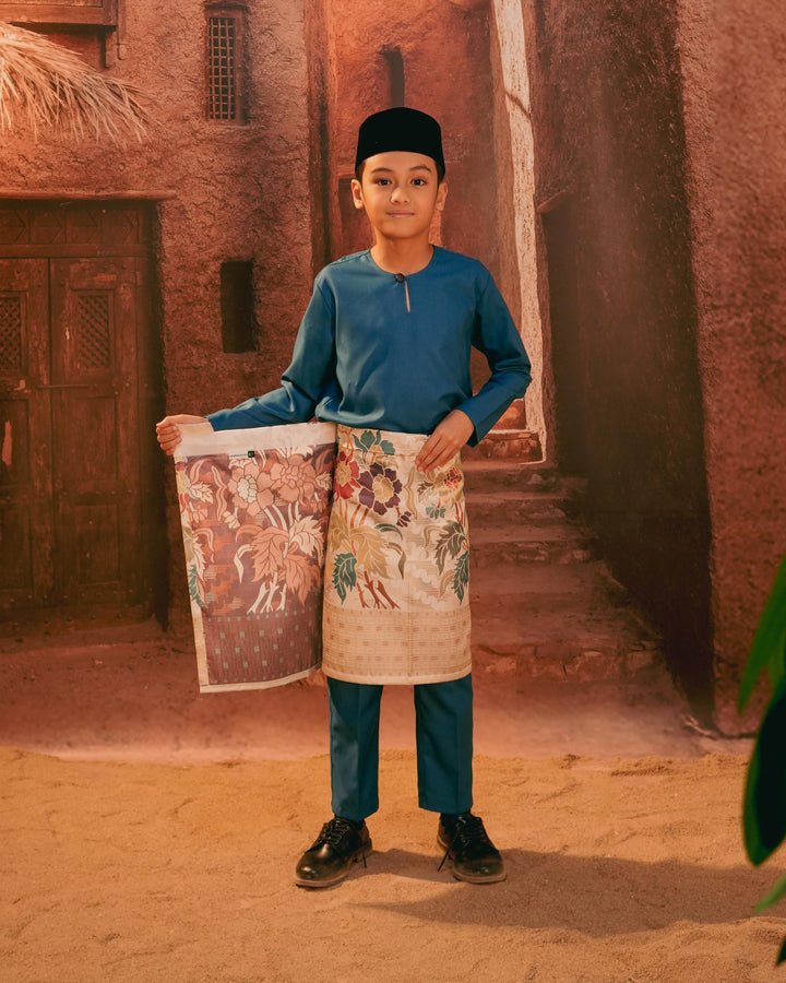 Bunga Raya Instant Sampin Kid - Offwhite & Mix