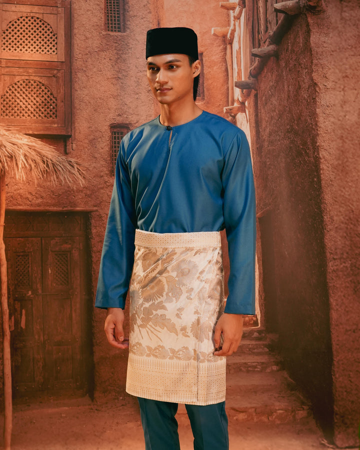 Kekwa Warisan Instant Sampin Adult - Soft Green & Olive