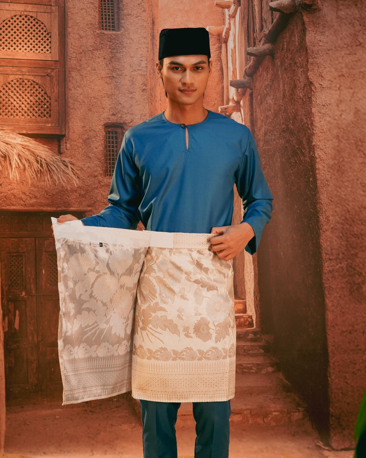 Kekwa Warisan Instant Sampin Adult - Soft Green & Olive