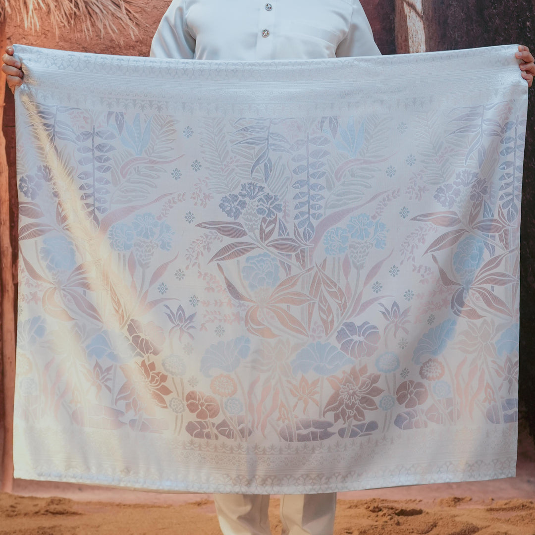 Rimba Hijau Original Sampin Adult - Soft Blue & Purple - SampinExclusiveMy