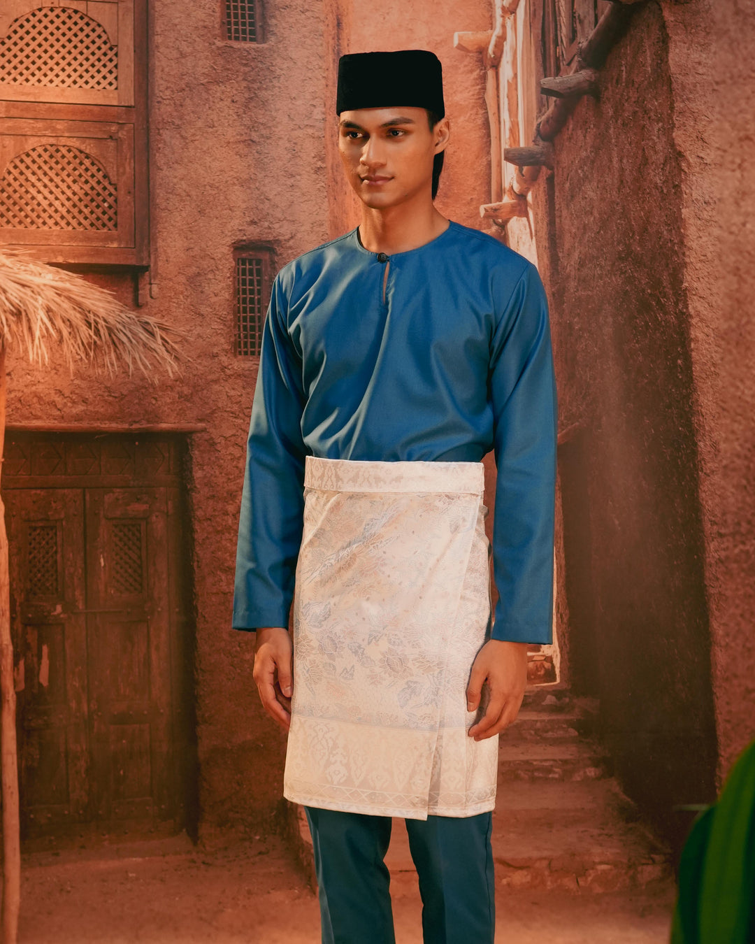 Seri Istana Instant Sampin Adult - Soft Blue & Purple