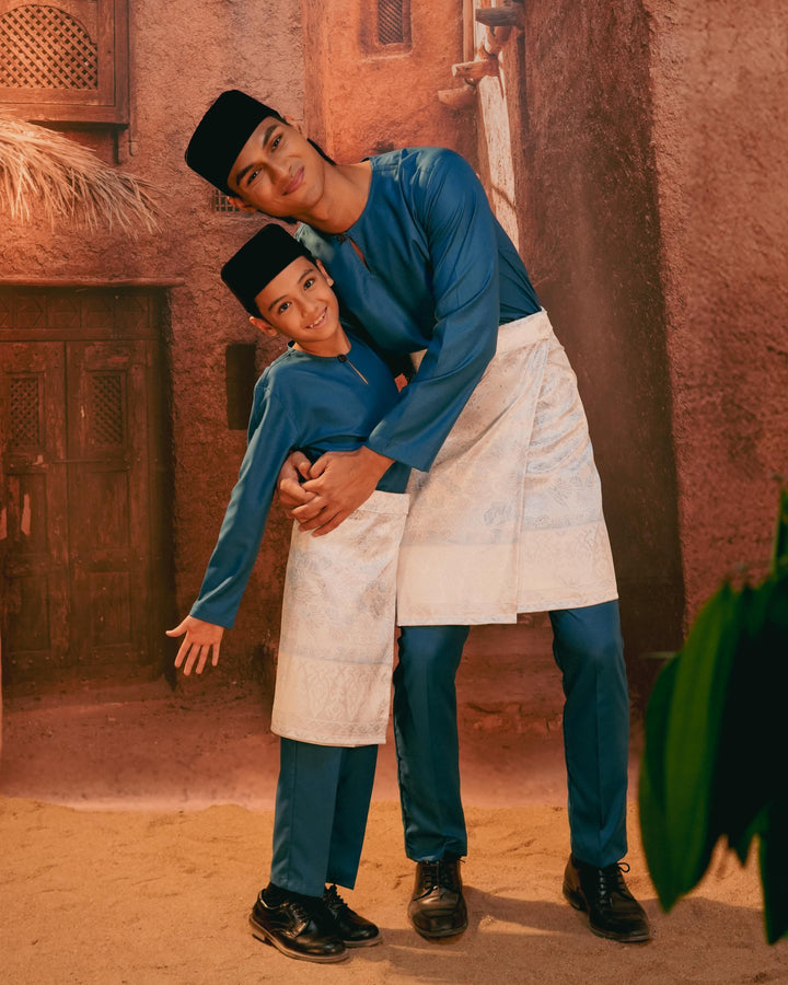 Seri Istana Instant Sampin Kid - Soft Blue & Purple