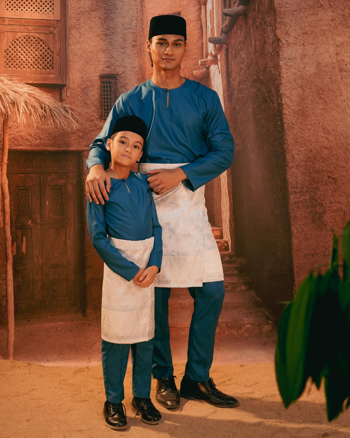 Seri Istana Instant Sampin Adult - Soft Blue & Purple