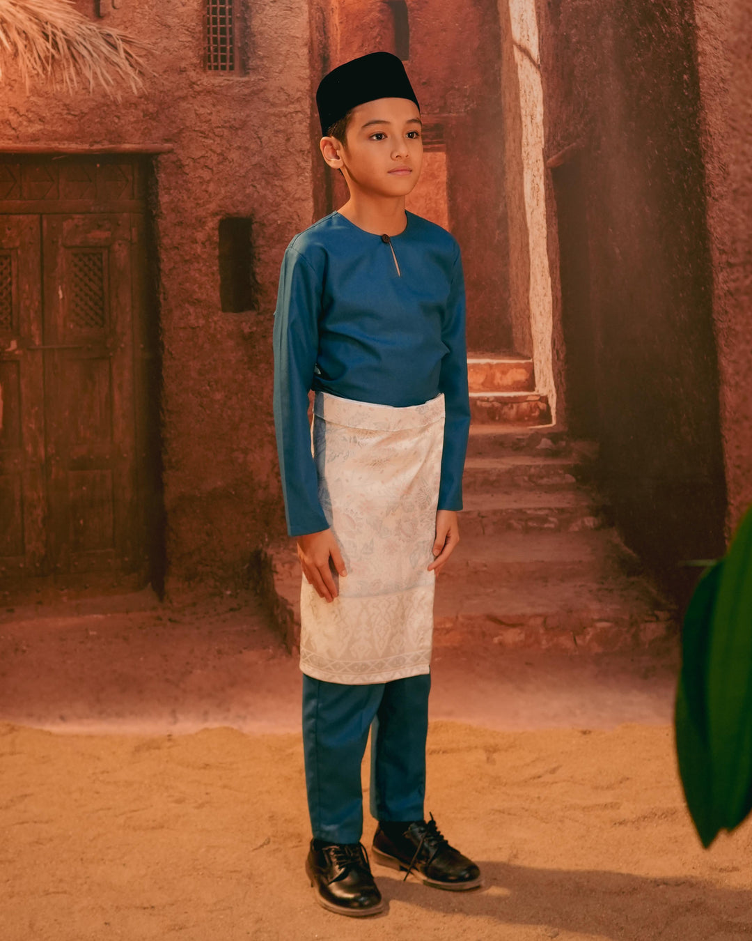 Seri Istana Instant Sampin Kid - Soft Blue & Purple