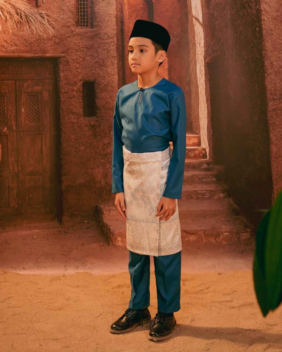 Seri Istana Instant Sampin Kid - Soft Blue & Purple