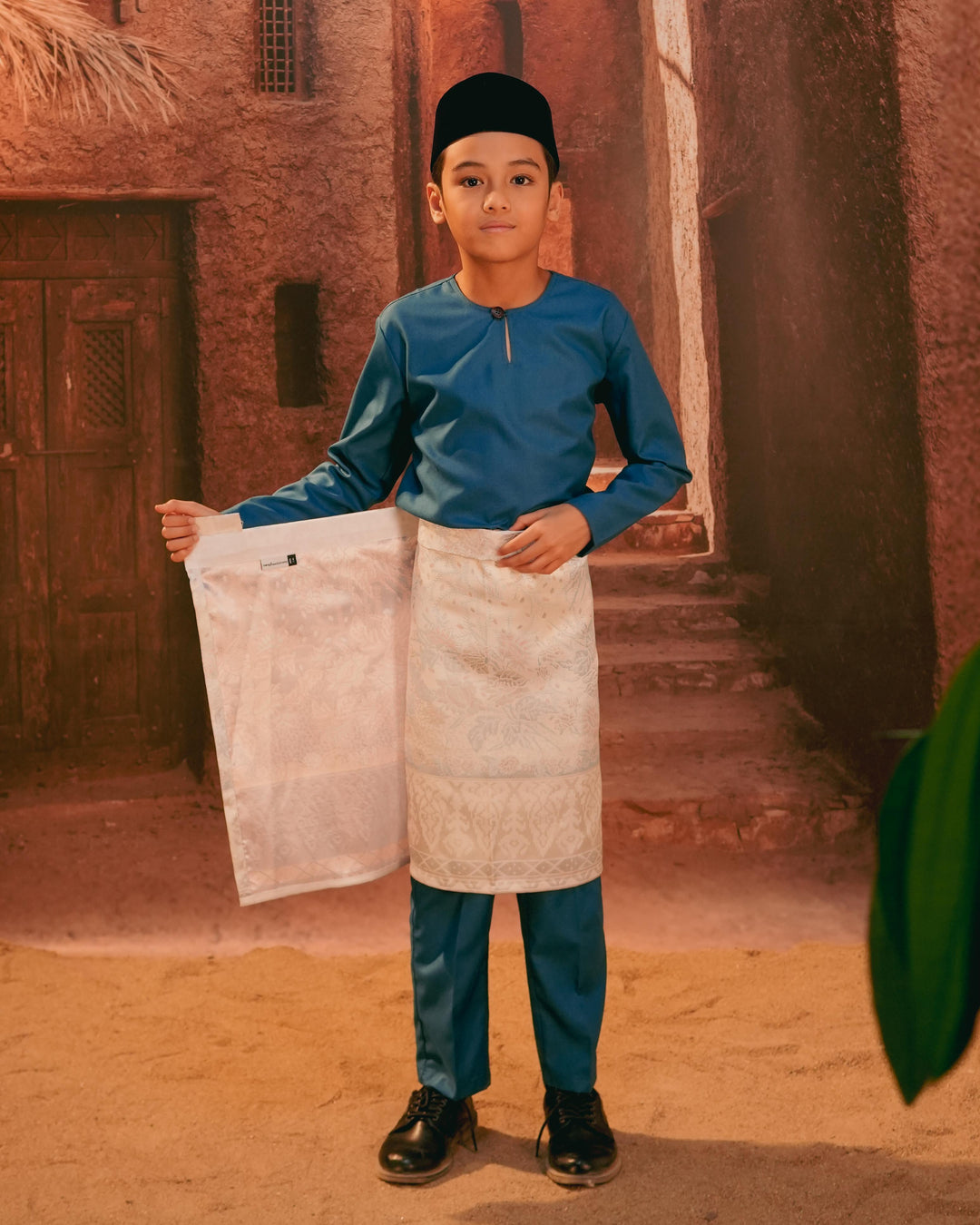 Seri Istana Instant Sampin Kid - Soft Blue & Purple