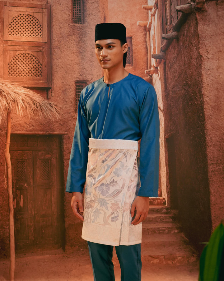 Anyaman Lestari Instant Sampin Adult - Soft Blue & Purple