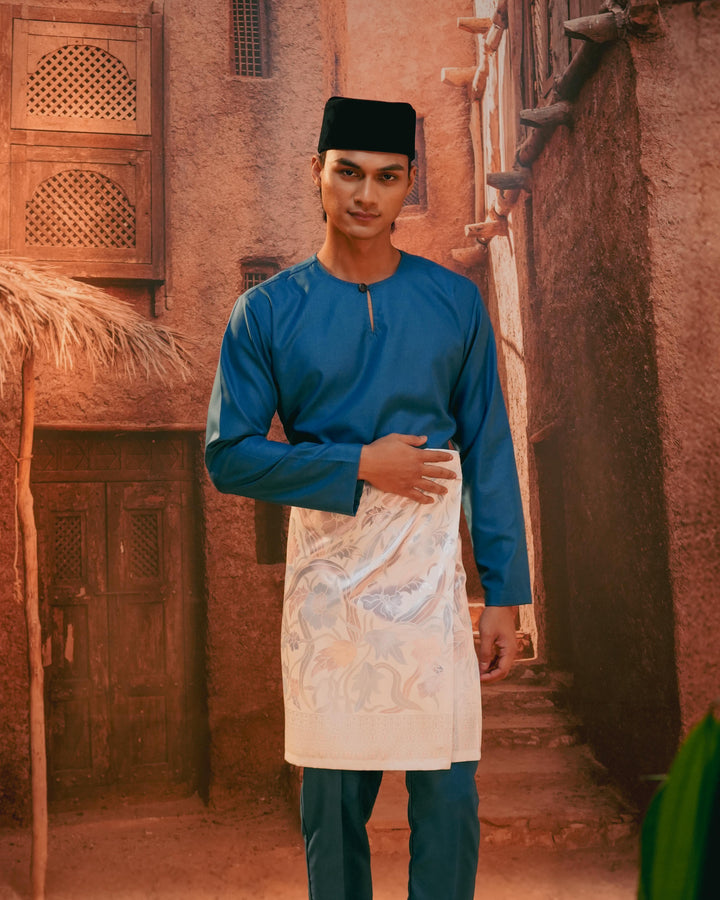 Anyaman Lestari Instant Sampin Adult - Soft Blue & Purple