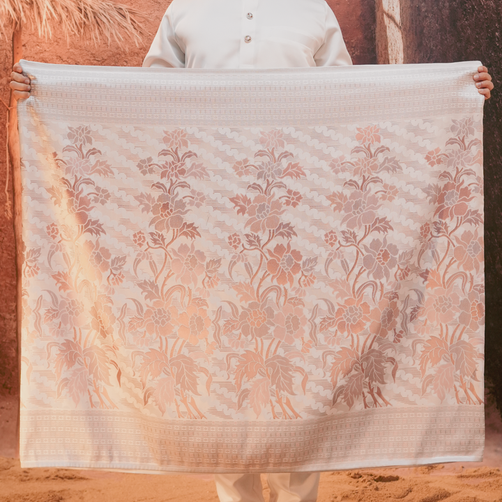 Bunga Raya Original Sampin Adult - Soft Pink & Purple