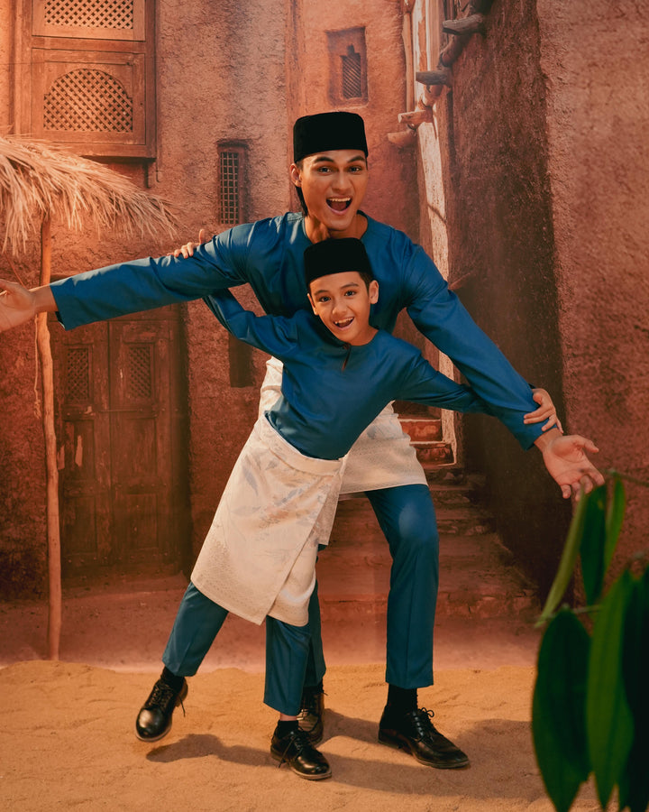 Seri Kenanga Instant Sampin Adult - Soft Blue & Purple