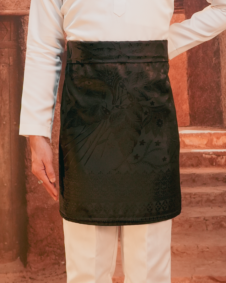 Bunga Seri Original Sampin Adult - Black & Black