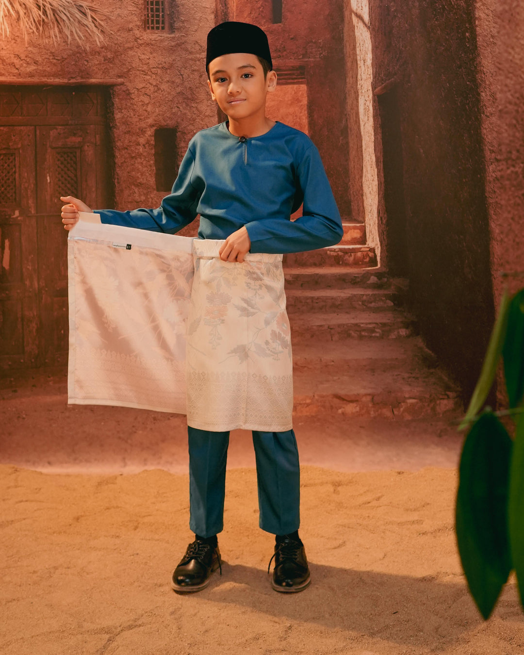 Seri Kenanga Instant Sampin Kid - Soft Blue & Purple