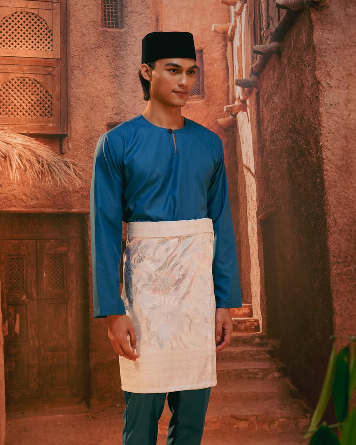 Bunga Raya Instant Sampin Adult - Soft Blue & Purple