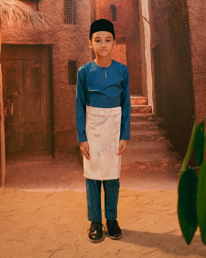 Bunga Raya Instant Sampin Kid - Soft Blue & Purple