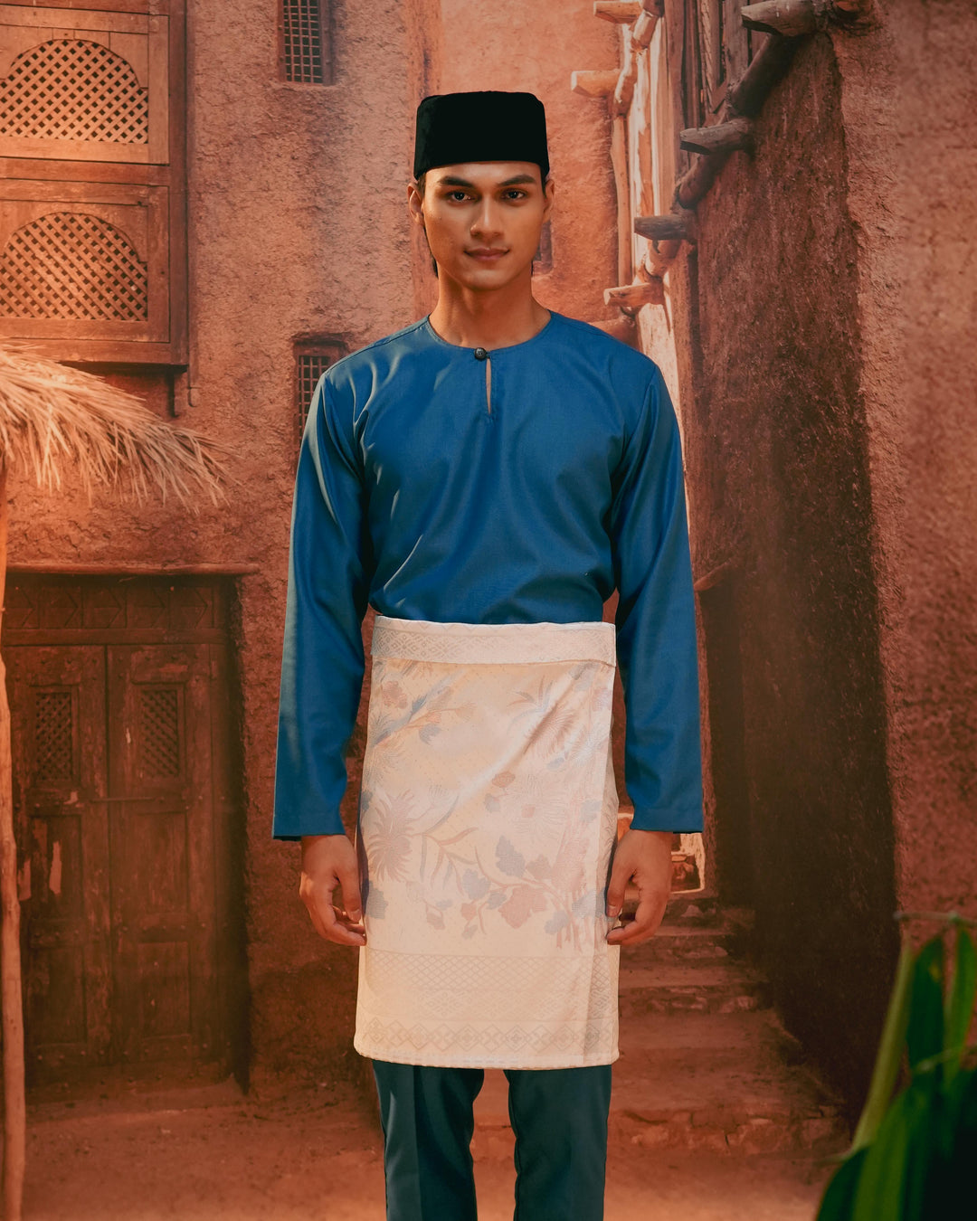 Purnama Instant Sampin Adult - Soft Blue & Purple