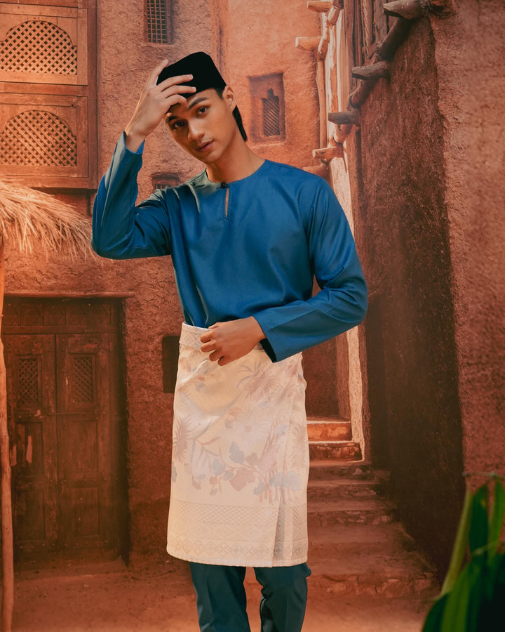 Purnama Instant Sampin Adult - Soft Blue & Purple