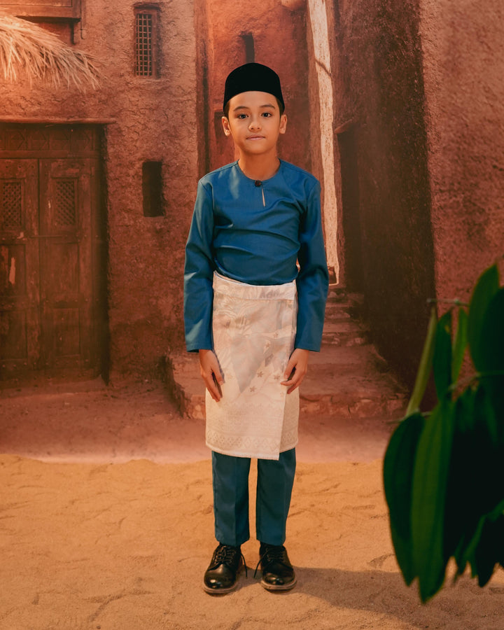 Bunga Seri Instant Sampin Kid - Soft Blue & Purple