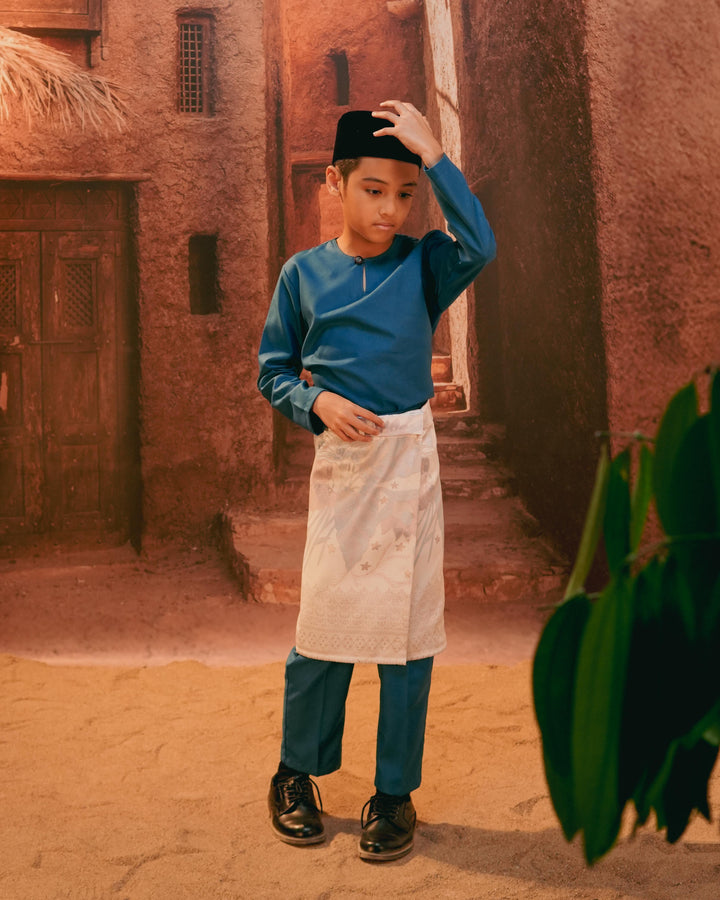 Bunga Seri Instant Sampin Kid - Soft Blue & Purple