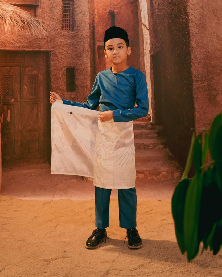 Bunga Seri Instant Sampin Kid - Soft Blue & Purple