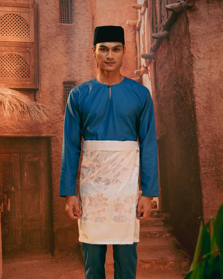 Rimba Hijau Instant Sampin Adult - Soft Blue & Purple