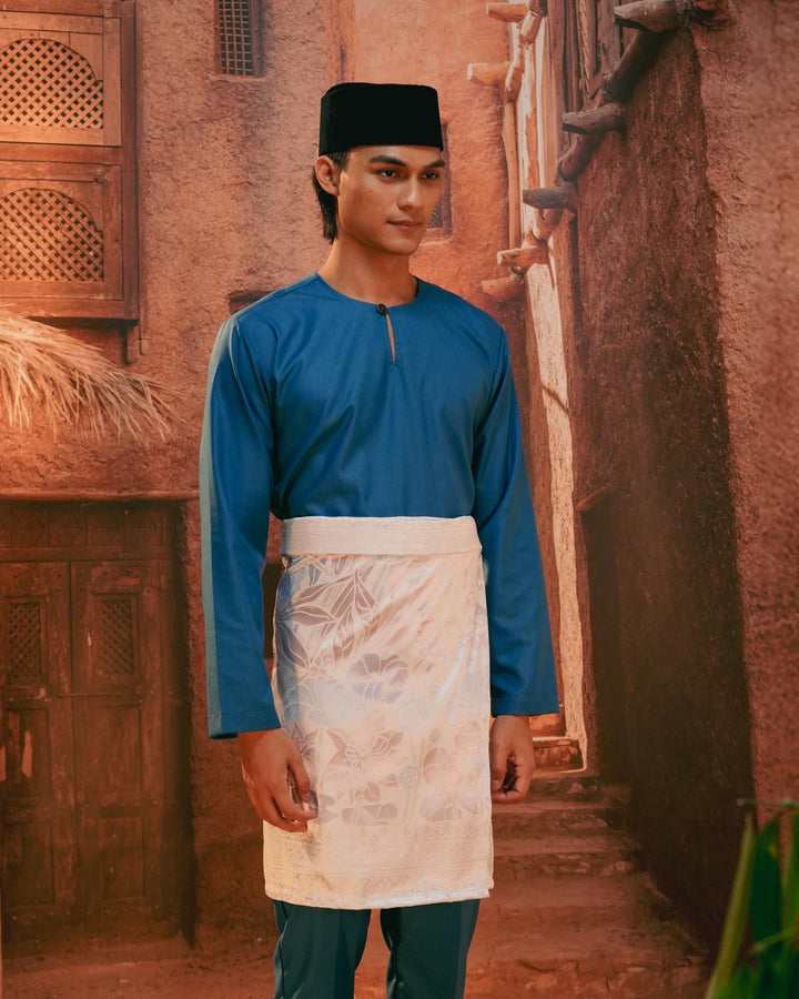 Rimba Hijau Instant Sampin Adult - Soft Blue & Purple