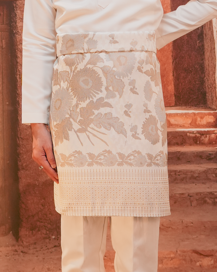 Kekwa Warisan Original Sampin Adult - Soft Green & Olive