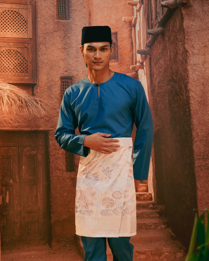 Rimba Hijau Instant Sampin Adult - Soft Blue & Purple